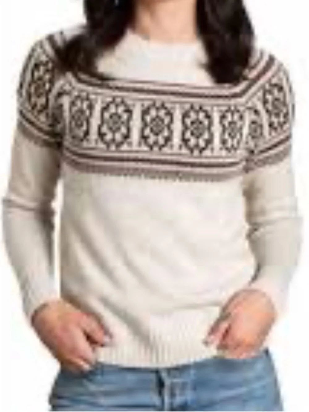 TOAD+CO CAZADERO CREW SWEATER WOMEN, Oatmeal, Size XL, NWT